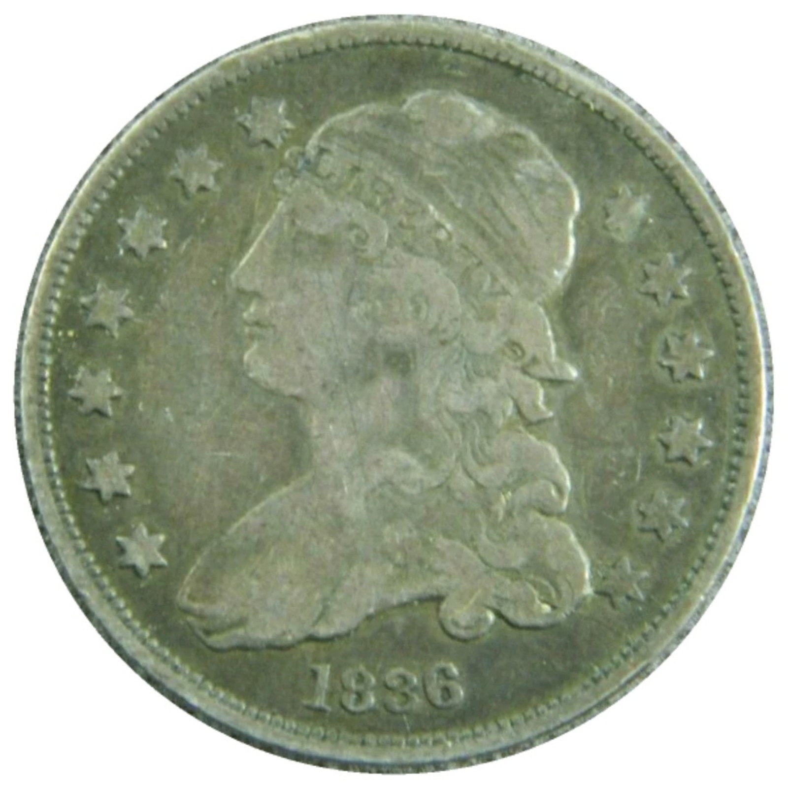 1836-Capped-Bust-Quarter---Browning-2---Rarity-2